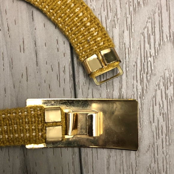 Vintage gold metal snake style 70s statement belt - Picture 6 of 8